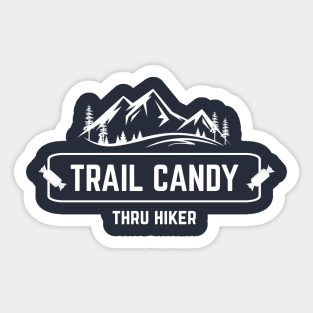 TRAIL CANDY Thru Hiking Gear Sticker